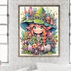 (US Only)Diamond Painting - Full Round Drill - Girl (Canvas|40*50cm)