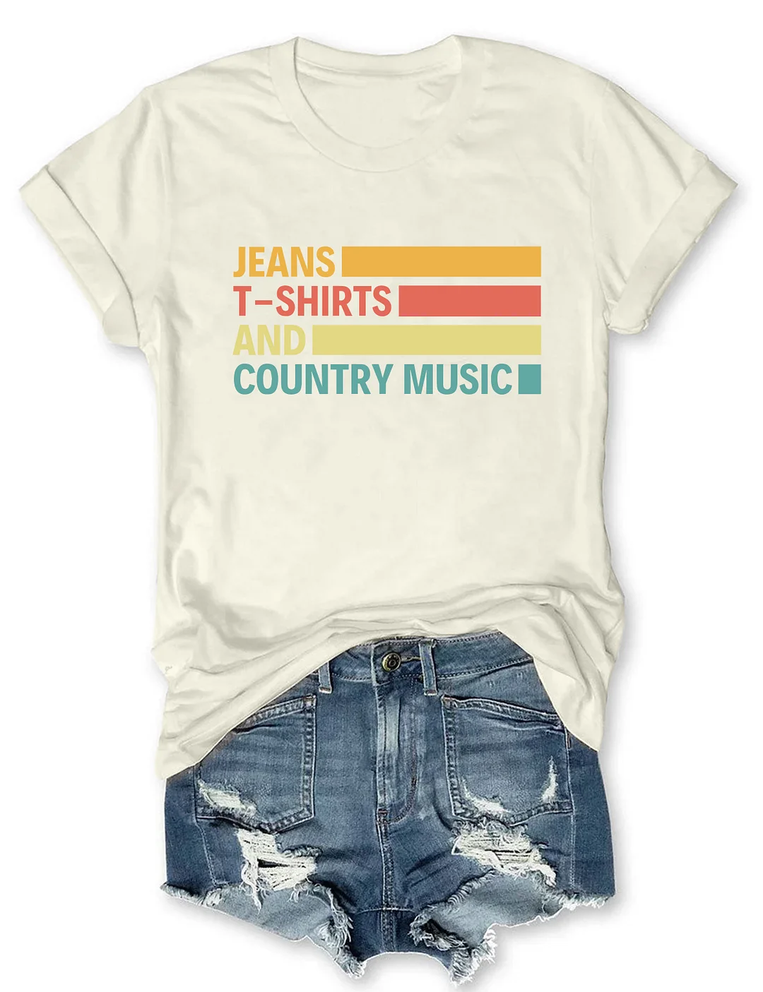 Jeans T-shirts And Country Music T-Shirt