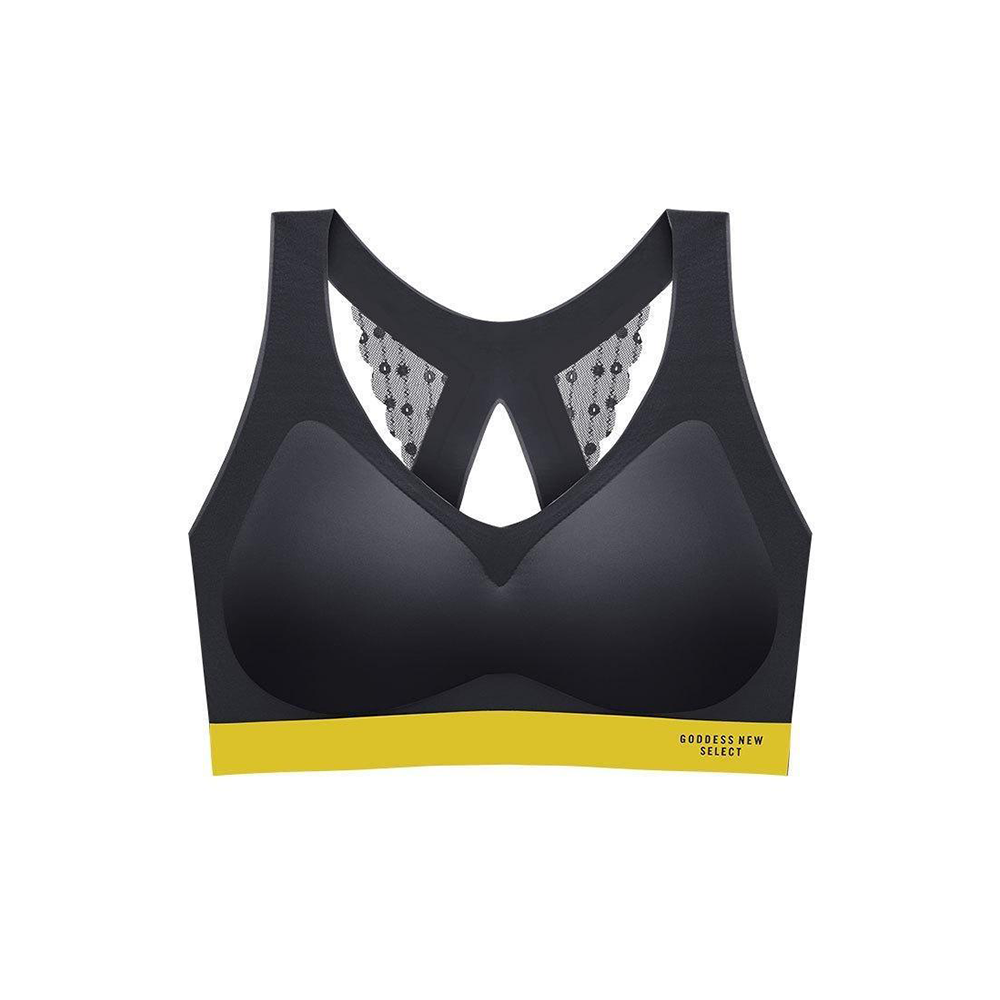  thdmladies Running Gathered Rimless Bra thedmladies