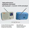 C10 2.4 inch Color LCD Screen Digital Desktop Alarm Clock DAB DAB+ FM Radio