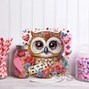 DIY Love Owl Acrylic Special Shape Diamond Painting Desktop Ornaments
