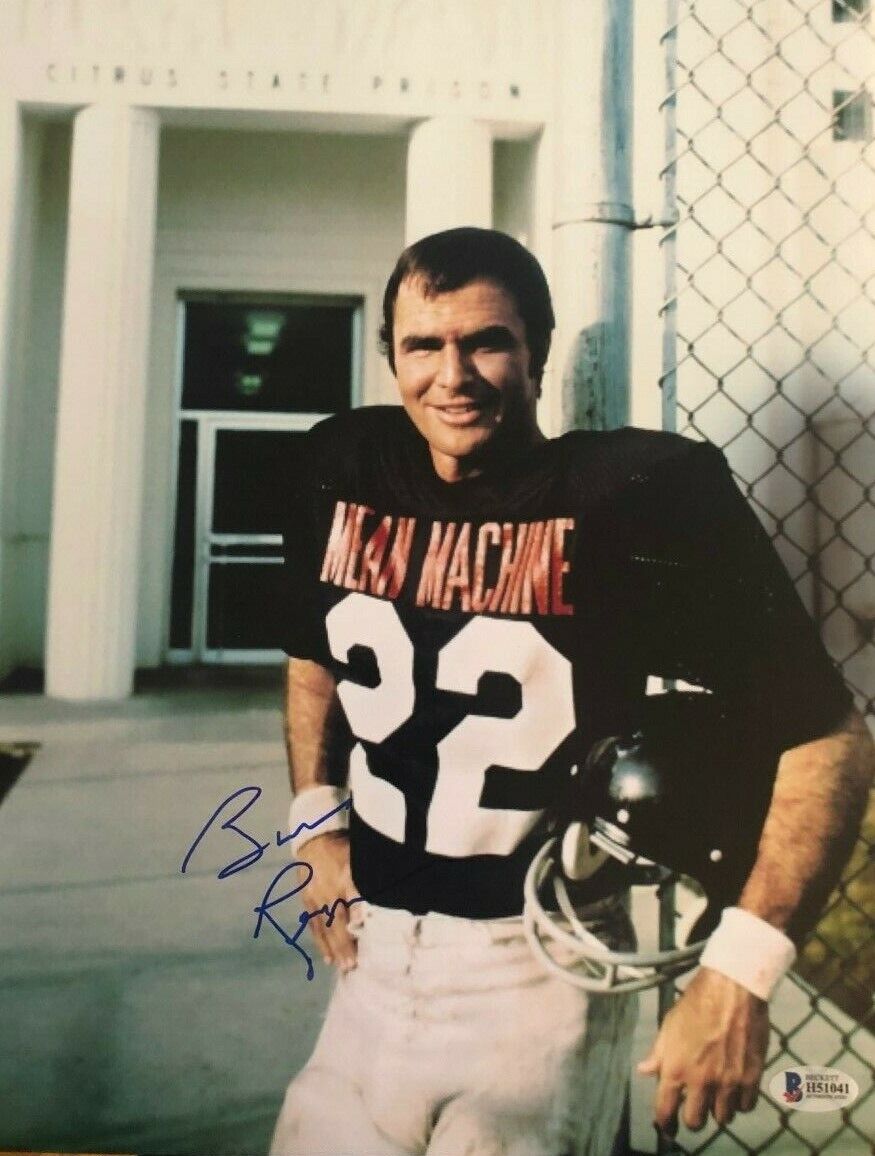 Burt Reynolds signed autographed 11x14 Photo Poster painting Longest Yard Beckett COA