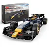 Genuine authorized 1:24 static version of F1 Red Bull racing car assembly building blocks