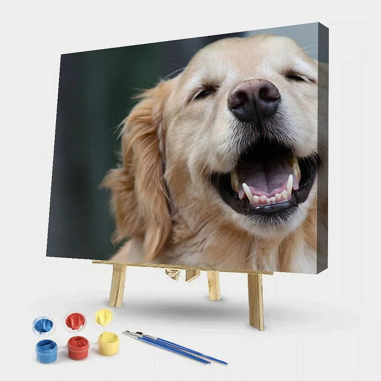 Golden Retriever Puppy – beautiful poster wall art – Photowall