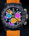 NTPT Carbon Rolex DiW Daytona "MOTLEY ORANGE"