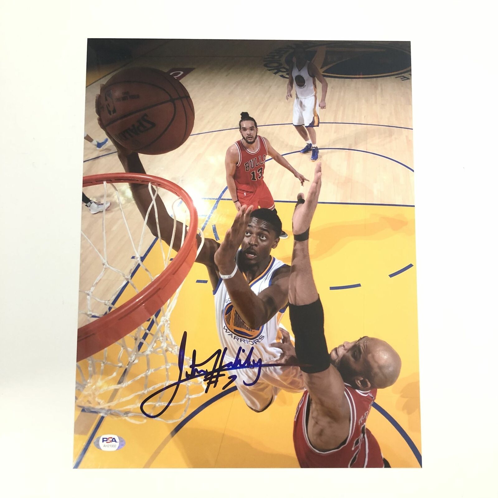 Justin Holiday signed 11x14 Photo Poster painting PSA/DNA Golden State Warriors Autographed