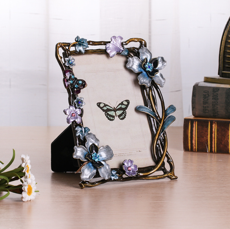 European-Style Metal Diy Wall-Mounted Photo Frame Home Decoration