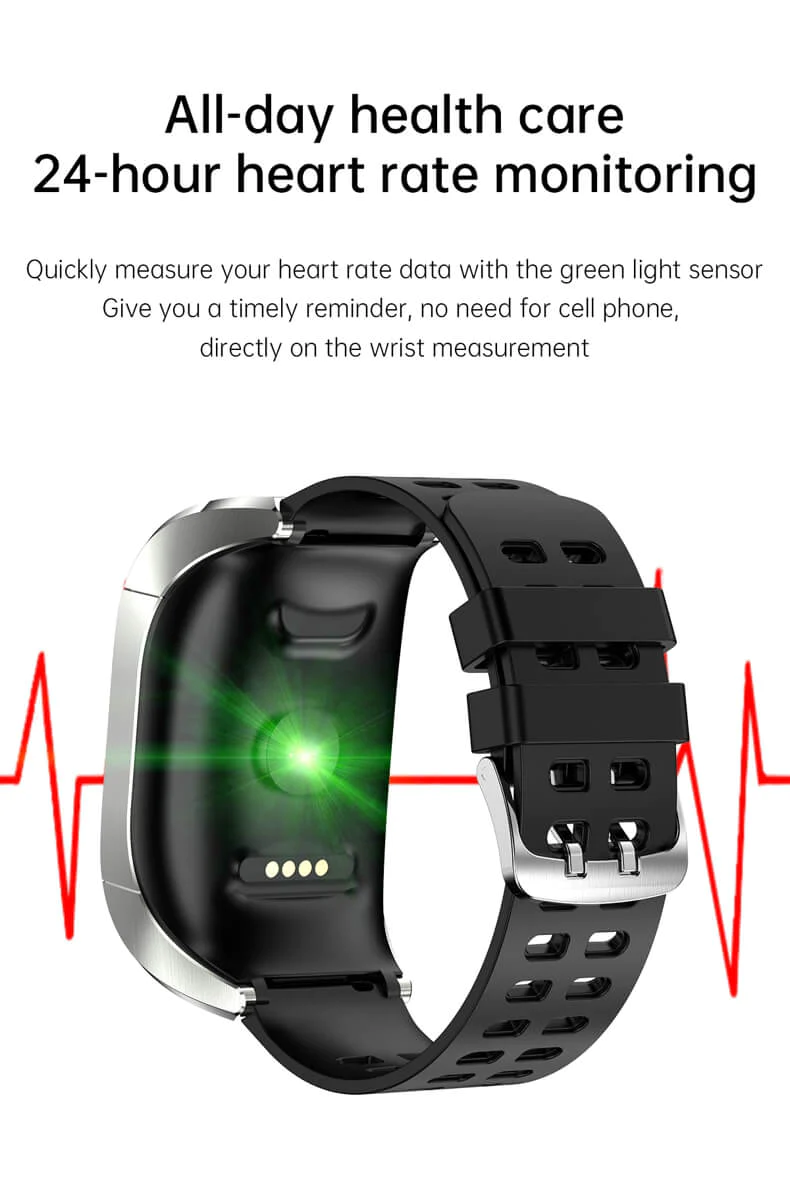 Findtime Smartwatch with Earbuds Blood Pressure Monitor Heart Rate Blood Oxygen