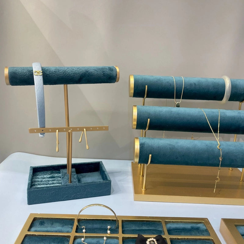 In Stock Vintage Pleura Jewelry Bracelet Ring Display Stand Ear Stud Necklace Ornament Jewelry Display