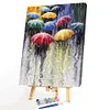 Painting By Numbers - DIY Raining Street(40*50 CM)