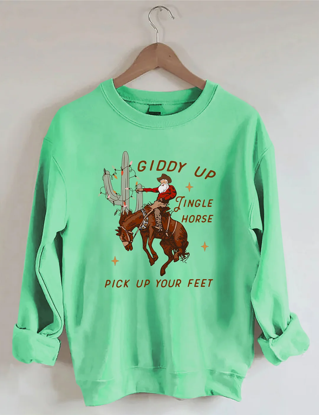 Cowboy Christmas Sweatshirt