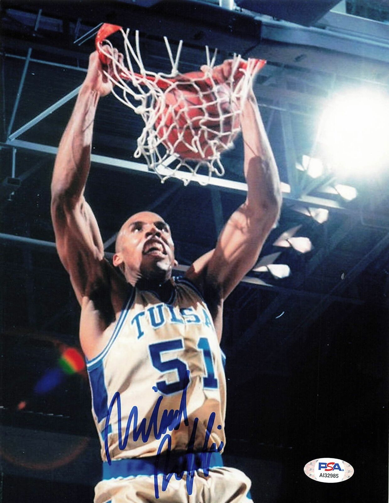 Michael Ruffin signed 8x10 Photo Poster painting PSA/DNA Tulsa Autographed Bucks