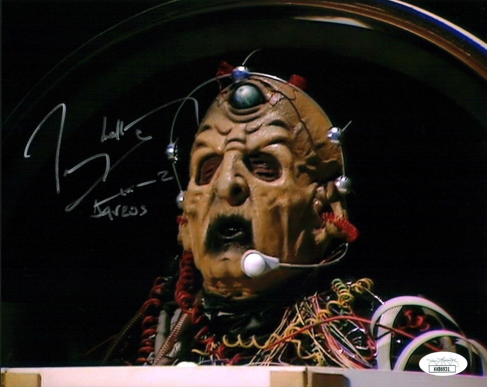 Terry Molloy Doctor Who 8x10 Photo Poster painting Signed Autograph JSA Certified COA Auto