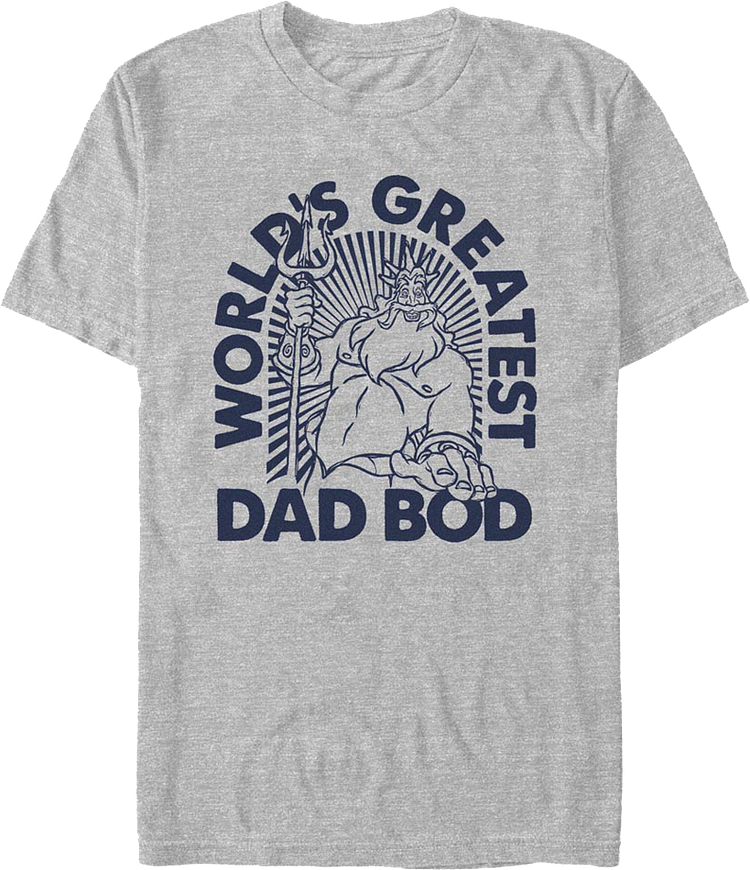 Unisex World's Greatest Dad Bod Printed T-Shirt For Father's Day Gift