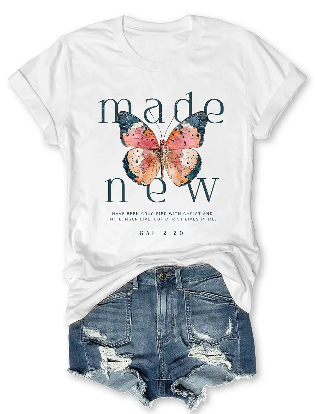 Made New Butterfly T-shirt
