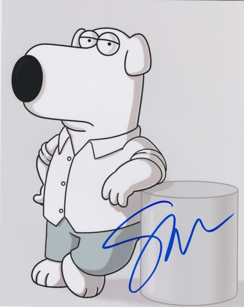 Seth MacFarlane (Family Guy) signed authentic 8x10 Photo Poster painting COA