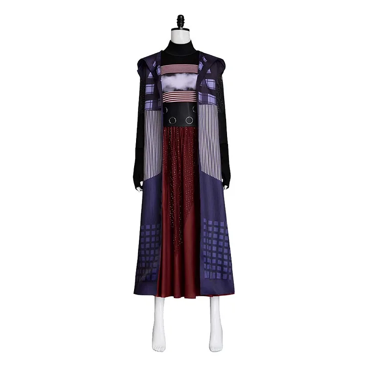 The Acolyte (2024) Osha Mae Purple Jedi Outfits Cosplay Costume Carnival Suit