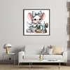 Sewing Mouse-11CT Stamped Cross Stitch 40*40cm/15.75*15.75in tapestrymarket