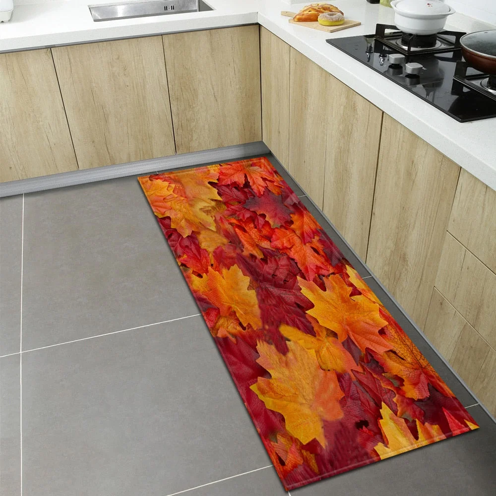 Modern Kitchen Mat Home Entrance Doormat Living Room Bedroom Children's Floor Decoration Carpet Hallway Bathroom Anti-Slip Rug