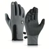 Gants coupe-vent imperm&eacute;ables antid&eacute;rapants pour &eacute;cran tactile