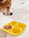 Silicone Fillable Dog Toys Dishwasher Safe Refillable Dog Food Ball Pet Supplies