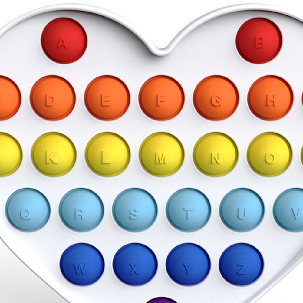 

Simple Puzzle Toy Silicone Push Bubble Sensory Child Adult Anti Stress Toy, 501 Original