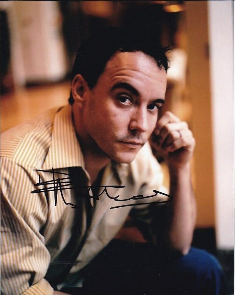 Dave matthews signed autographed Photo Poster painting