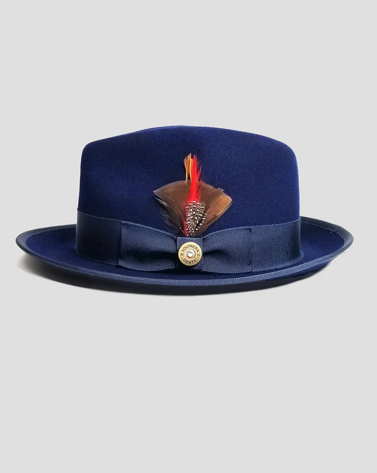 Miller Ranch-SG Trilby Fedora – Navy