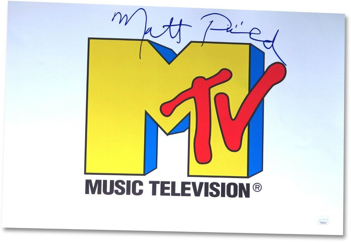 Matt Pinfield Signed Autographed 12X18 Photo Poster painting MTV 120 Minutes JSA PP05619