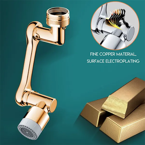 Saker 1080° Large-Angle Rotating Splash Filter Faucet
