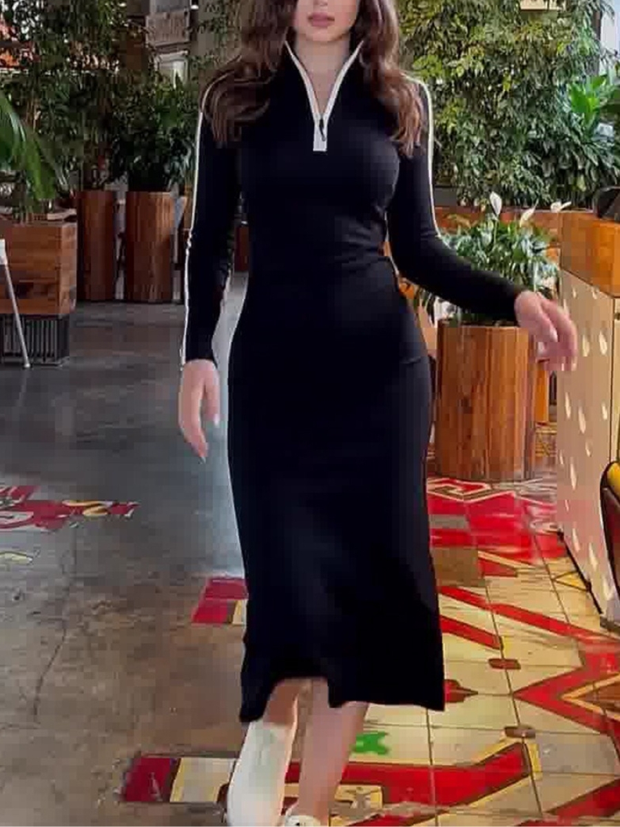 Sexy Hip-hugging Casual V-neck Dress | Oxredo Shop Ramadan Sale