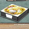 Diamond Painting PU Bee Goblin Note Box with 160 Sheets Paper Memo Pad Holder Kit