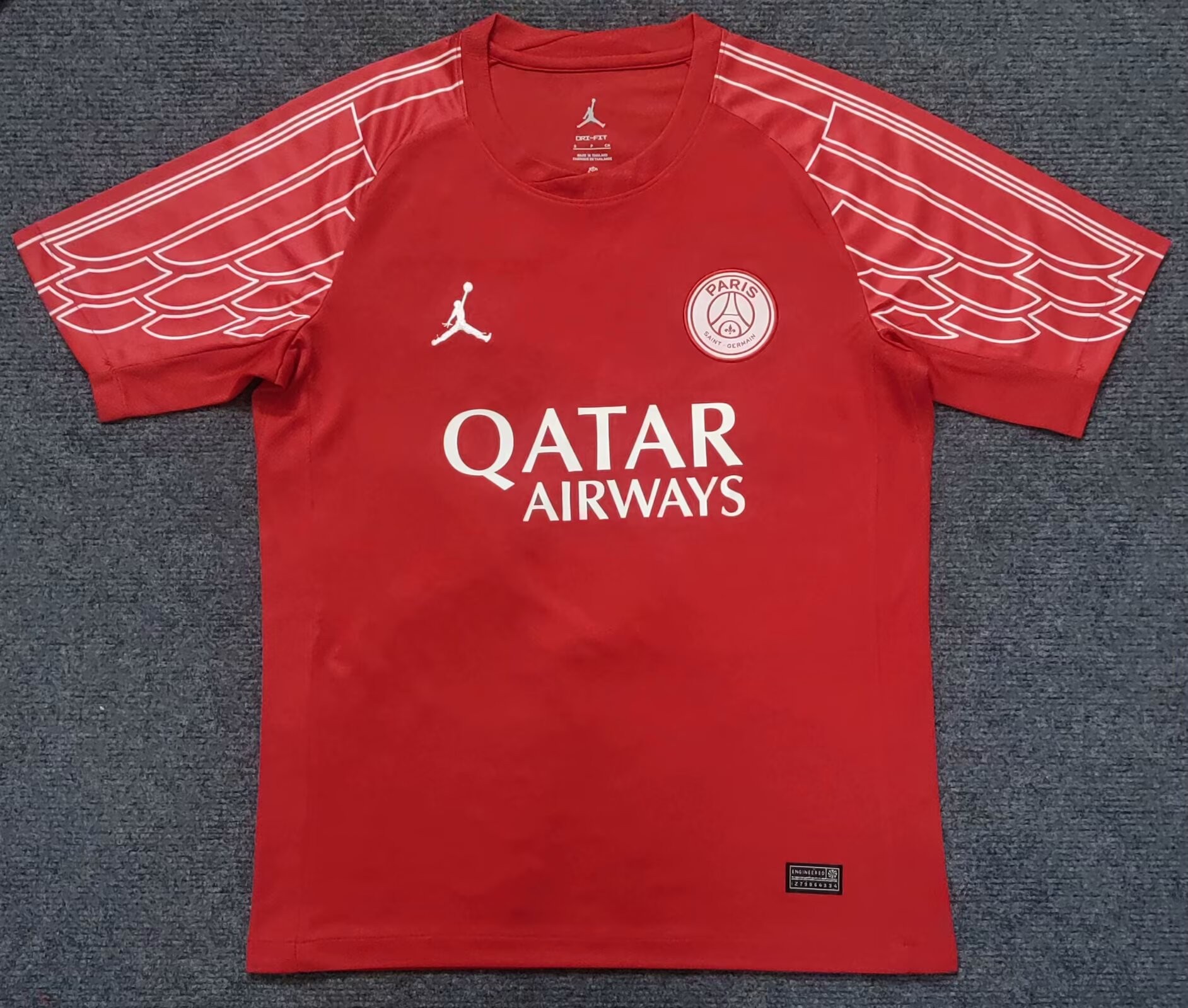 2025/2026 Psg Paris Saint-Germain Fourth Away Red Football Shirt 1:1 Thai Quality mysite