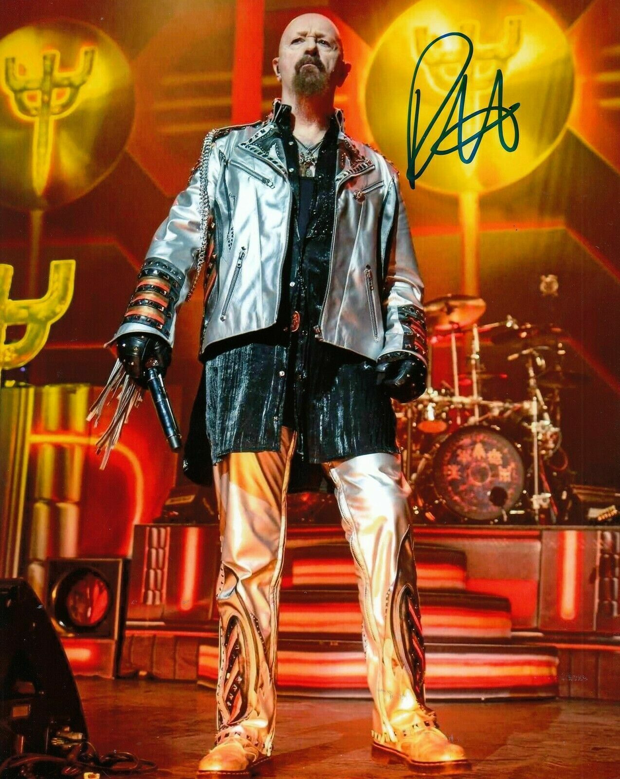 Rob Halford Autographed Signed 8x10 ( Judas Priest ) Photo Poster painting REPRINT