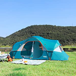 camping tent 10 persons 