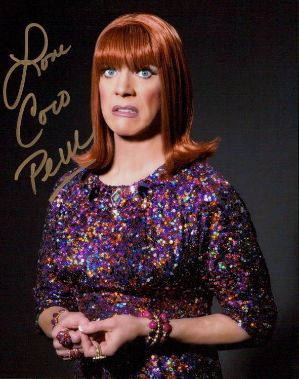 Miss Coco Peru signed 8x10 Photo Poster painting in-person