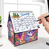 2026 Kalender Diamond Painting Kit Einhorn DIY Diamond Art Schreibtisch Kalender