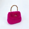 Luxury Designer Fur Bag 2024 Mink New Small Handbag Women's Fashion Fashion Mini Crossbody Shoulder Bag Handbag