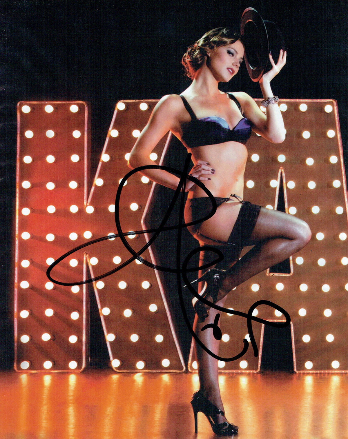 Kara TOINTON SIGNED Autograph Sexy Photo Poster painting AFTAL COA Strictly Come Dancing