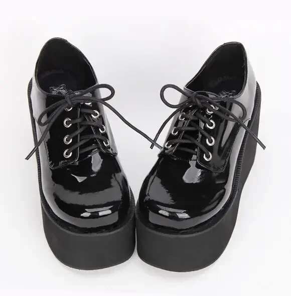 VCshoesMori Girl Lolita Shoes Woman Cosplay Punk Shoes Lady High Heels Pumps Women Princess Dress Shoes 10cm