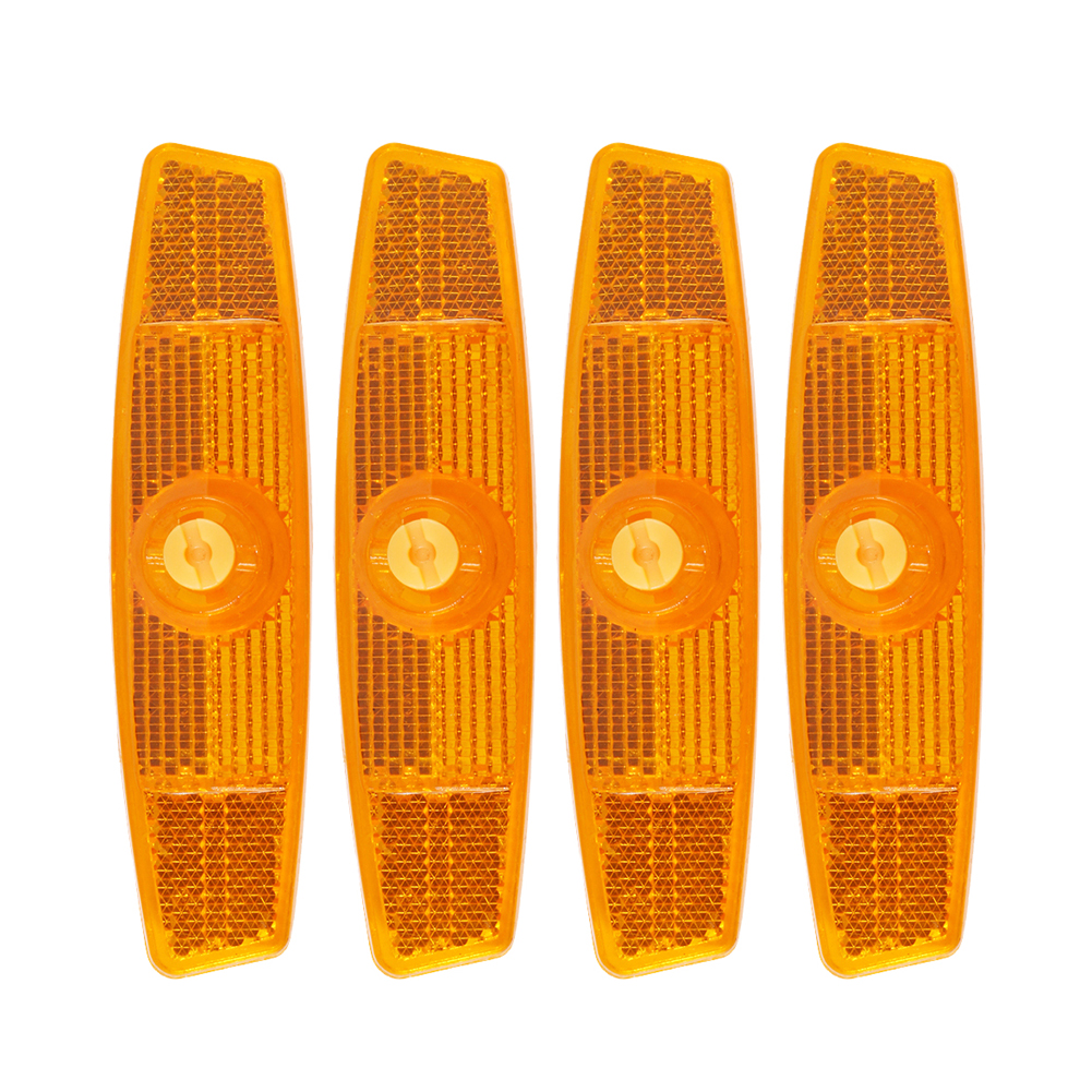 

4pcs Bike Warning Spoke Reflector MTB Bicycle Wheel Rim Reflective Clip, 501 Original