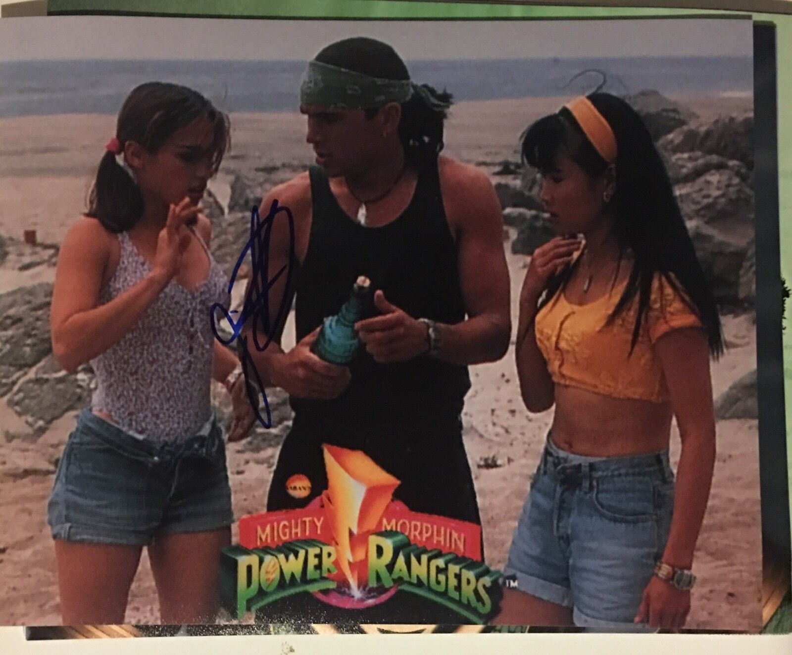 Jason David Frank Signed 8x10 Photo Poster painting COA Power Rangers Tommy D16