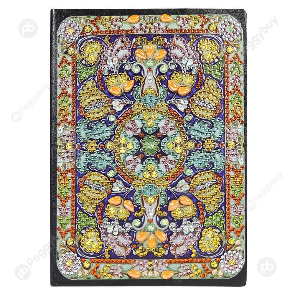 

Mandala-DIY Creative Diamond 50 Pages A5 Notebook, 501 Original