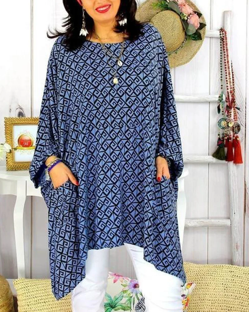 Ethnic Style Loose Dress