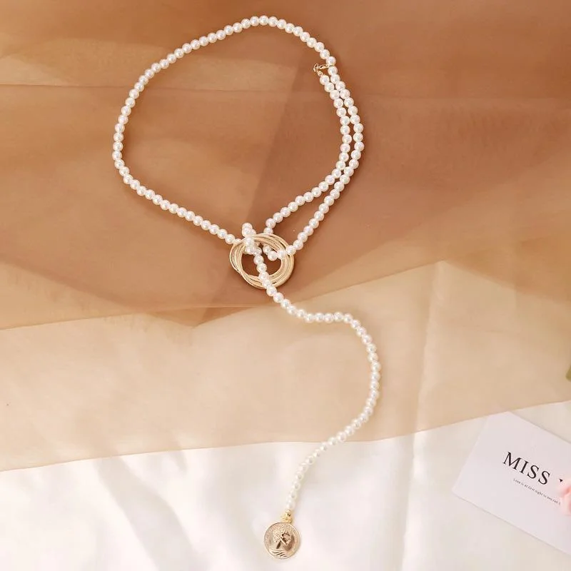 Precious Pearl Necklace and Bracelet Jewelry