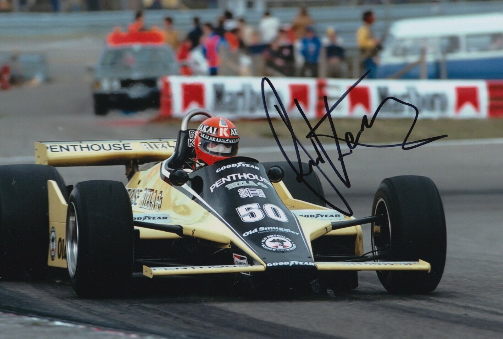 Rupert Keegan Hand Signed 12x8 Photo Poster painting - Formula 1 Autograph.