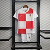 2024 Croatia Home Football Shirt Kids Size 1:1 Thai Quality