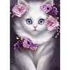 Diamond Painting -DIY Round Drill Cat