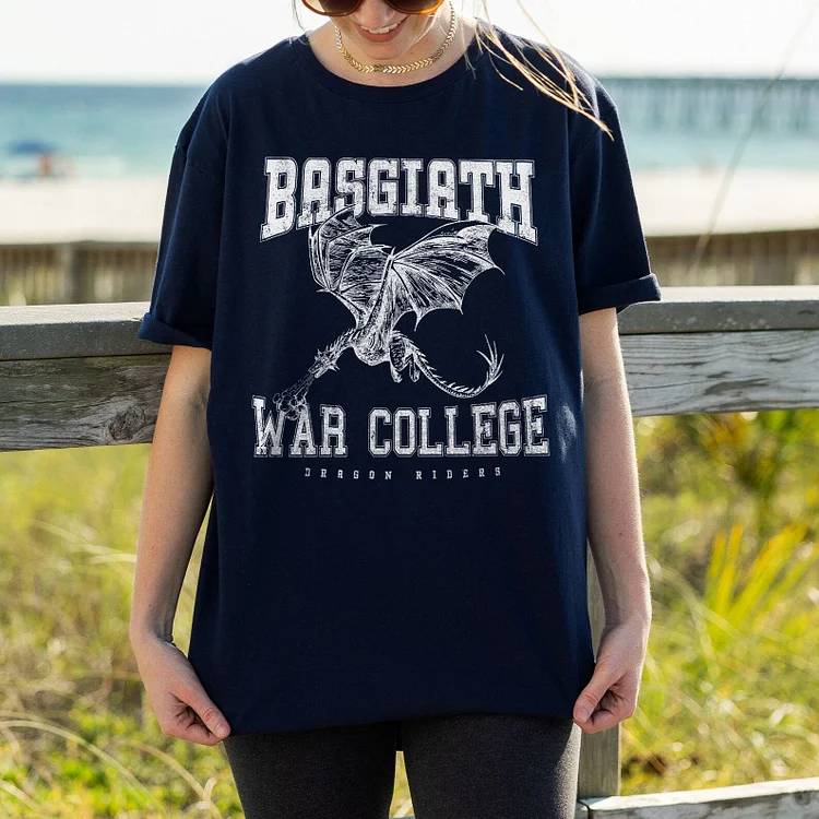Basgiath War College Shirt | Fourth Wing Shirt Dragon Rider