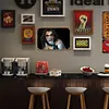 Alice Cooper - Panneaux en &eacute;tain m&eacute;tallique(20*30cm/30*40cm) - Musique